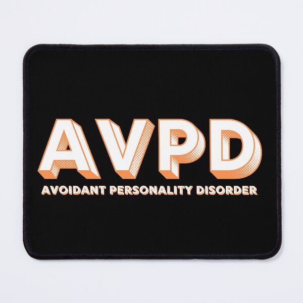 Item preview, Avoidant Personality disorder Colorful Orange designed and sold by Creative Life.