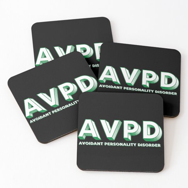 Item preview, AVPD Avoidant Personality disorder Colorful designed and sold by Creative Life.