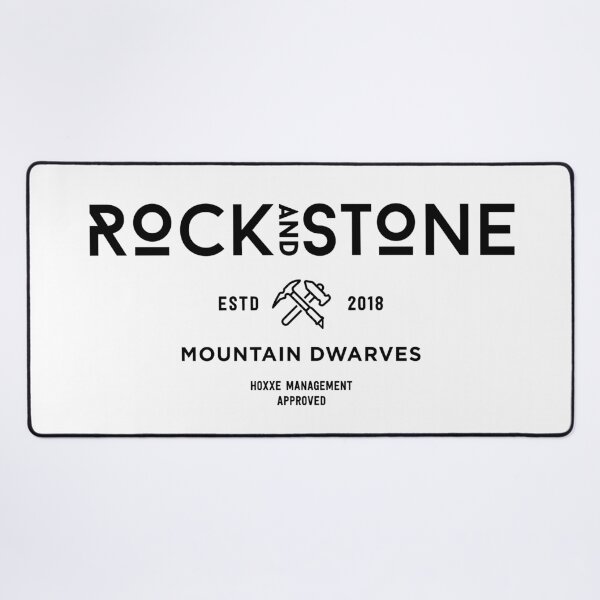Aperçu de l'œuvre Deep Rock Galactic Rock and Stone créée et vendue par tjlarson2k.