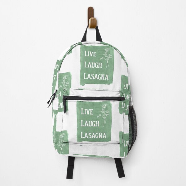 Item preview, Live Laugh Lasagna. Essential Life Motto For Italian Food Lover designed and sold by Rebel-Design.
