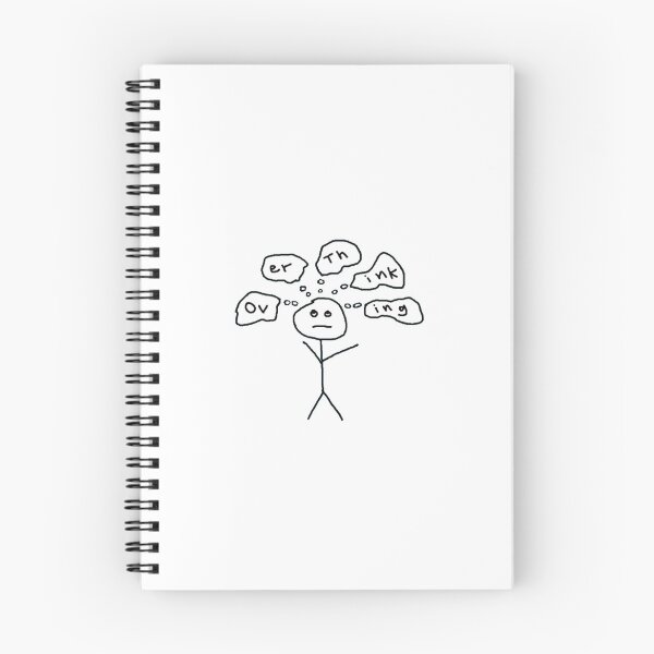 Item preview, Overthinking | Funny Meme | Drawing designed and sold by tomefromme.