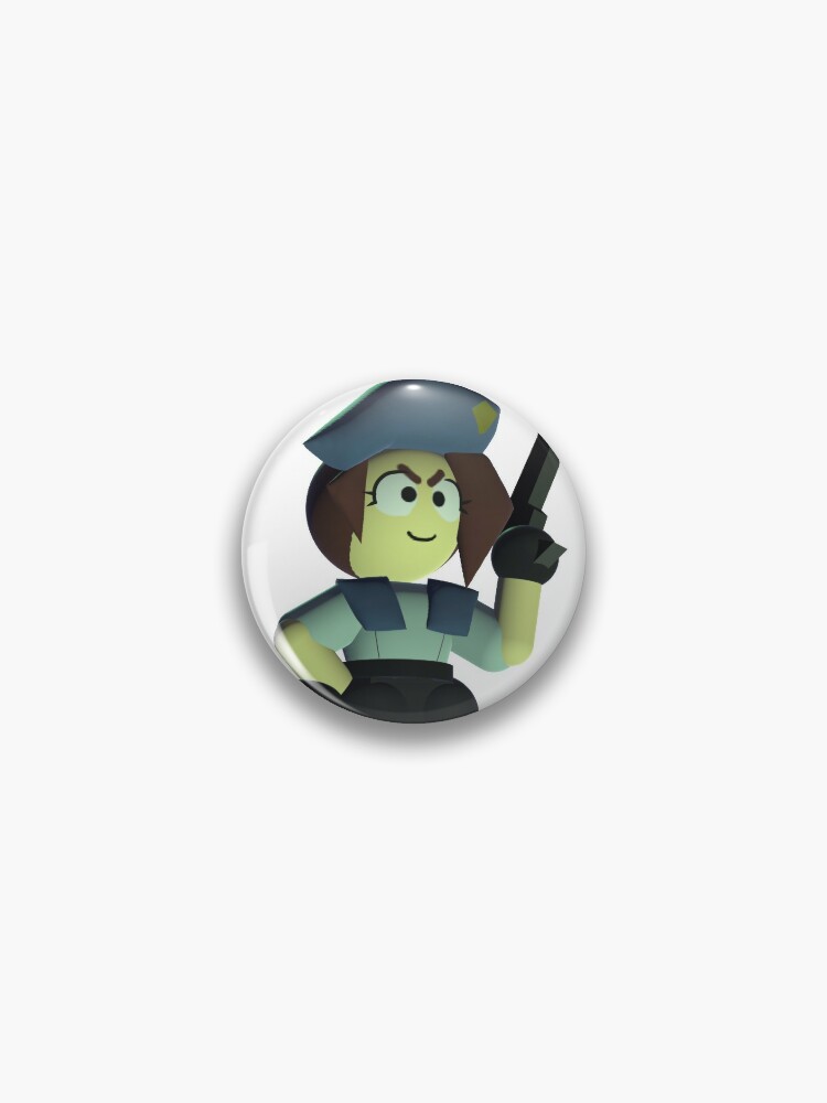 Jill Valentine v2 Chibi RE3 Remake - Jill Valentine - Pin