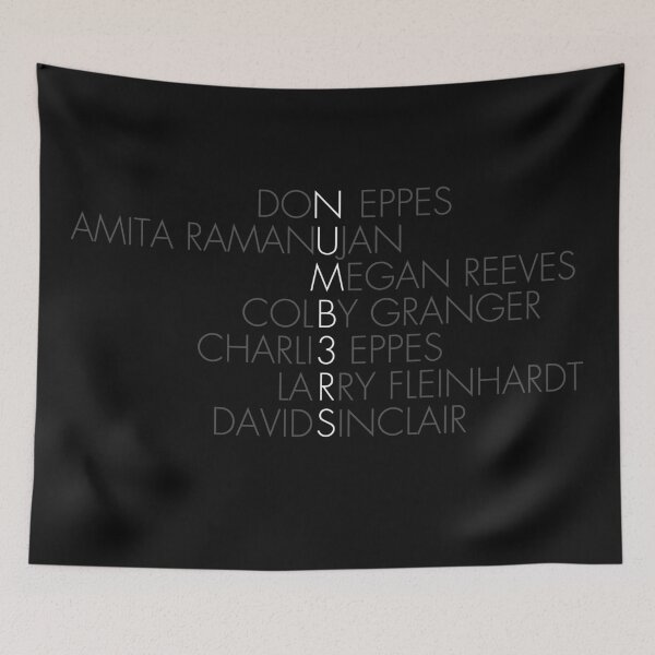 Item preview, NUMB3RS Characters designed and sold by RogueHawk.