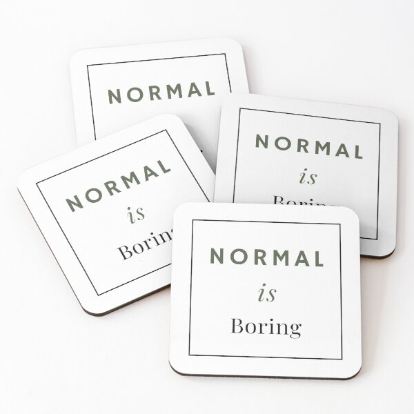 Item preview, NORMAL is Boring  designed and sold by successmom.