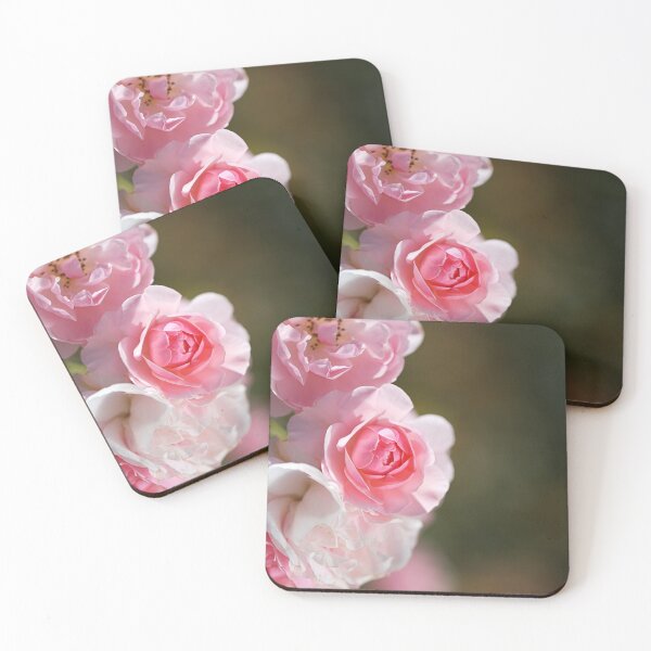 Item preview, Pink Roses Curved Collection  designed and sold by Joy Watson - Natural Light Photography .