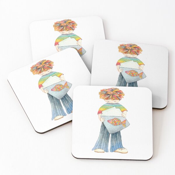 Item preview, Children with fish designed and sold by vita masi.