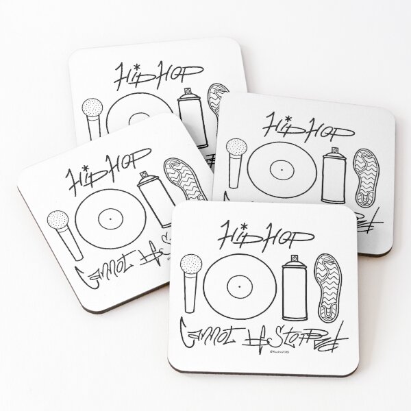 Item preview, H2U Icon: “HipHop can’t be stopped!” designed and sold by Paul Rodriguez.