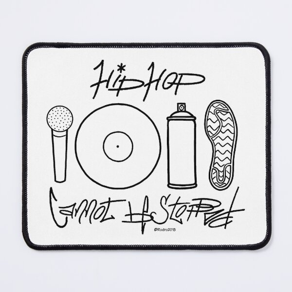 Item preview, H2U Icon: “HipHop can’t be stopped!” designed and sold by Paul Rodriguez.