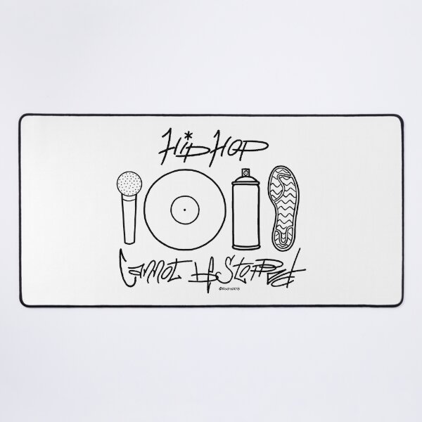 Item preview, H2U Icon: “HipHop can’t be stopped!” designed and sold by Paul Rodriguez.