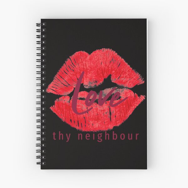 Item preview, Love thy neighbour red lips designed and sold by CoolSquidDesign.