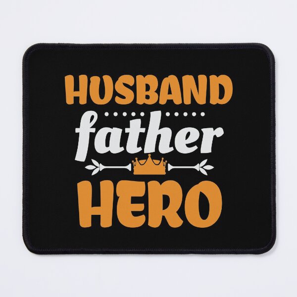Item preview, Husband Father Hero designed and sold by BeeMeCreative.