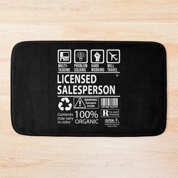 Item preview, Licensed Salesperson T Shirt - MultiTasking Certified Job Gift Item Tee designed and sold by andahanson.