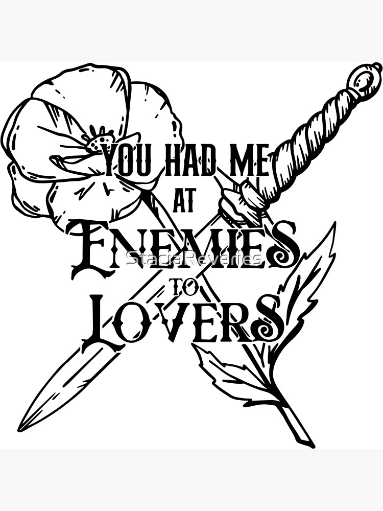 enemies-to-lovers-poster-by-staciareveries-redbubble