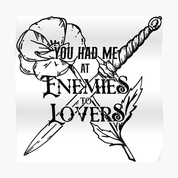 enemies-to-lovers-poster-by-staciareveries-redbubble