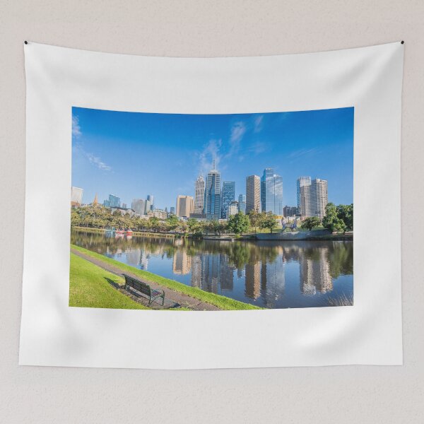 Item preview, Melbourne from the Yarra designed and sold by justmylup.
