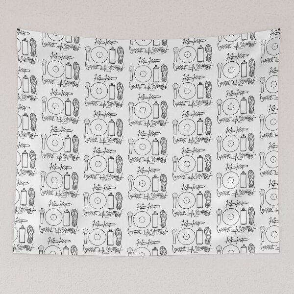 Item preview, H2U Icon: “HipHop can’t be stopped!” designed and sold by Paul Rodriguez.