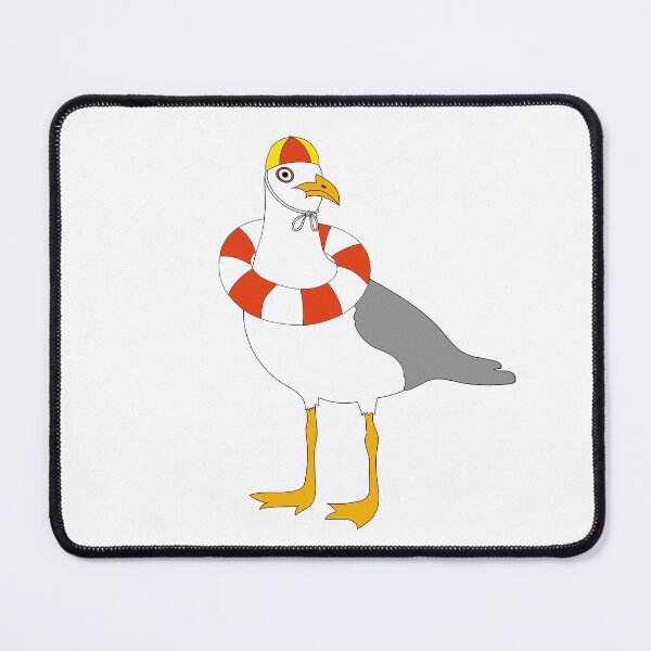 Item preview, Seagull Lifesaver on White designed and sold by Digitaldingo.