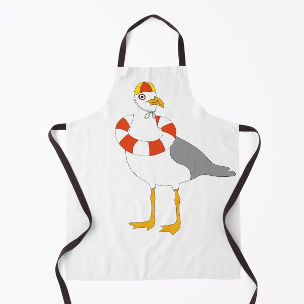 Item preview, Seagull Lifesaver on White designed and sold by Digitaldingo.