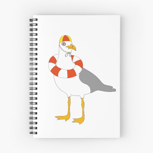 Item preview, Seagull Lifesaver on White designed and sold by Digitaldingo.