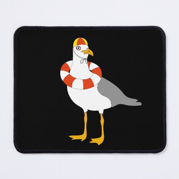 Item preview, Seagull Lifesaver on Black designed and sold by Digitaldingo.