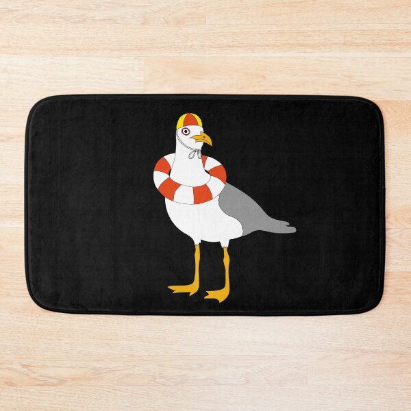 Item preview, Seagull Lifesaver on Black designed and sold by Digitaldingo.