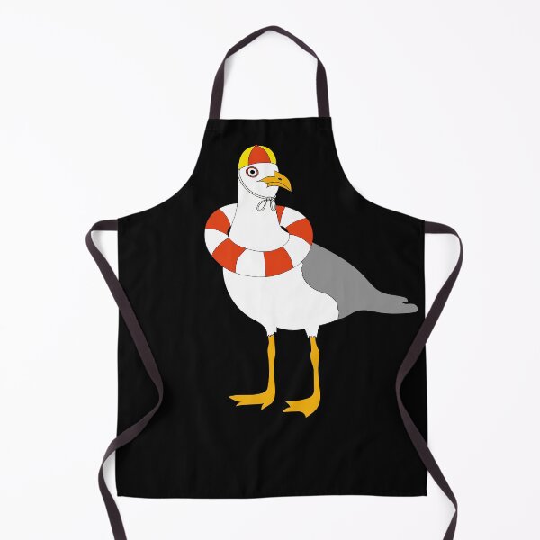 Item preview, Seagull Lifesaver on Black designed and sold by Digitaldingo.