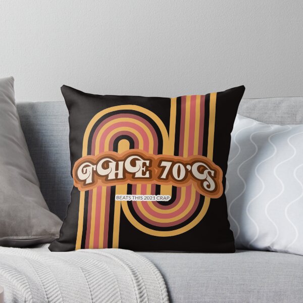 Item preview, Retro The 70's Design Orange with funny 2021 quote designed and sold by CoolSquidDesign.