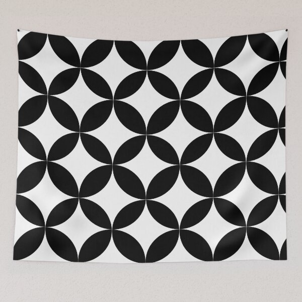 Item preview, Geometric Tile Print - Diamond & Circle designed and sold by TWPCdesigns.