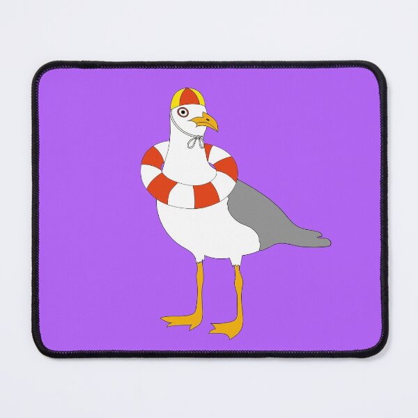 Item preview, Seagull Lifesaver on Purple designed and sold by Digitaldingo.