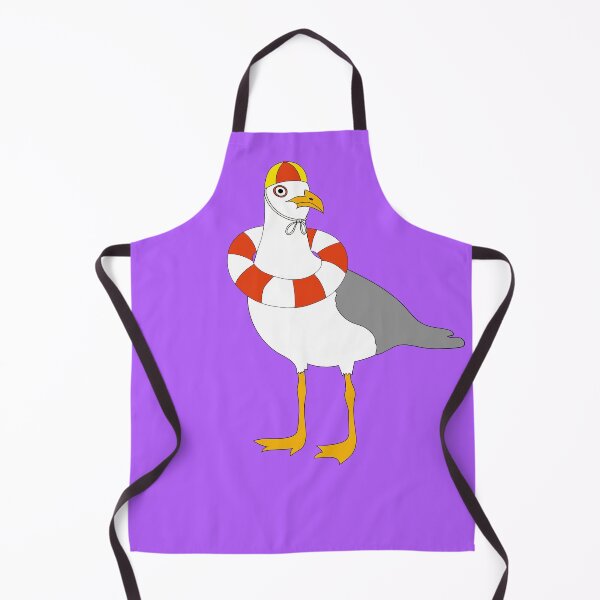 Item preview, Seagull Lifesaver on Purple designed and sold by Digitaldingo.