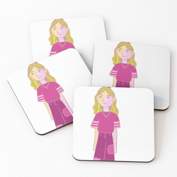 Item preview, pink&yellow person designed and sold by Alexis-Willow.