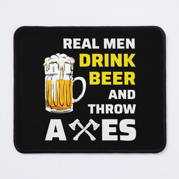 Item preview, Axe Throwing Thrower Hatchet Lumberjack Beer designed and sold by CuteDesigns1.