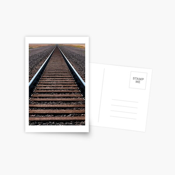 Railroad Tracks (c) Postcard