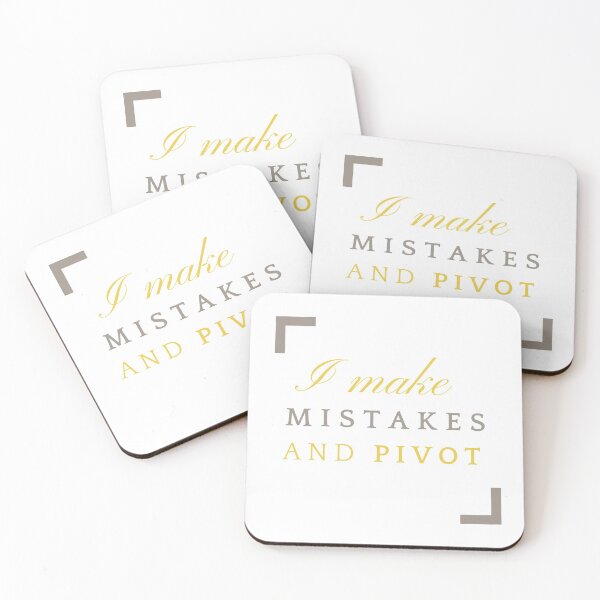 Item preview, I make MISTAKES AND PIVOT designed and sold by successmom.