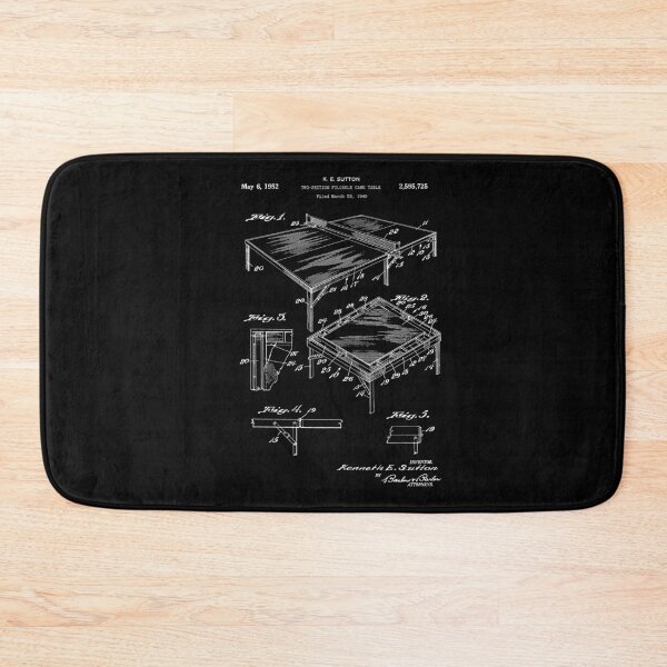 Item preview, Two Section Foldable Game Table Patent 1952 designed and sold by LadyMay Vintage.