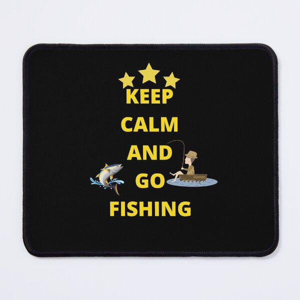 Item preview, KEEP CALM AND GO FISHING designed and sold by BankDesign2001.