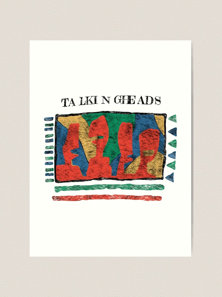 Talking Heads Classic Vintage | Art Print