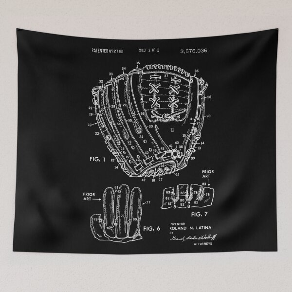 Artikelvorschau, Baseballhandschuh entworfen und verkauft von LadyMay Vintage.