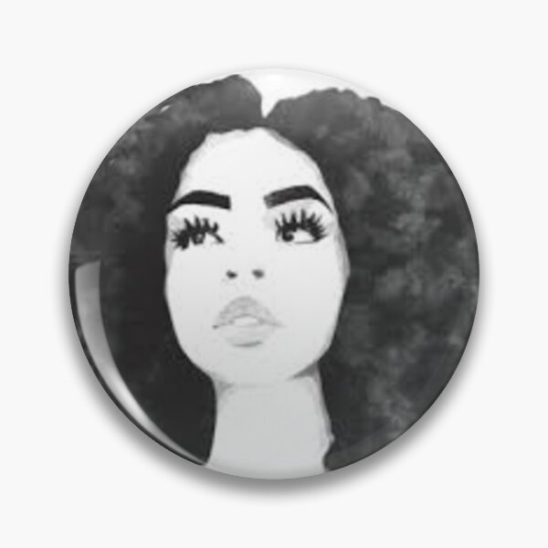 Item preview, Natural Hair, Big puffy hair, Black Woman designed and sold by Tekia242.