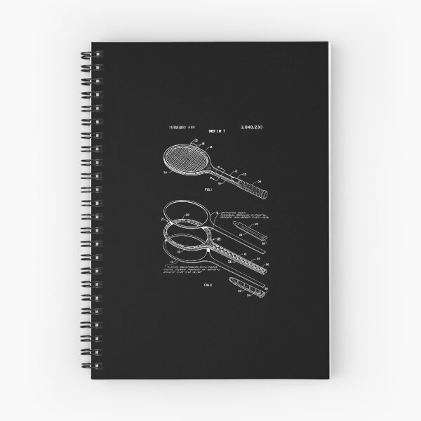 Item preview, Tennis Racket Patent 1974  designed and sold by LadyMay Vintage.