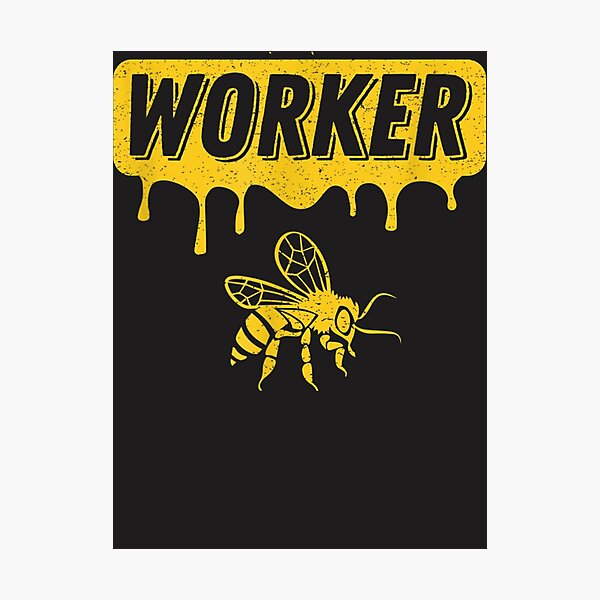 Impressions Photo Sur Le Theme Abeille Ouvri C3 A8re Redbubble