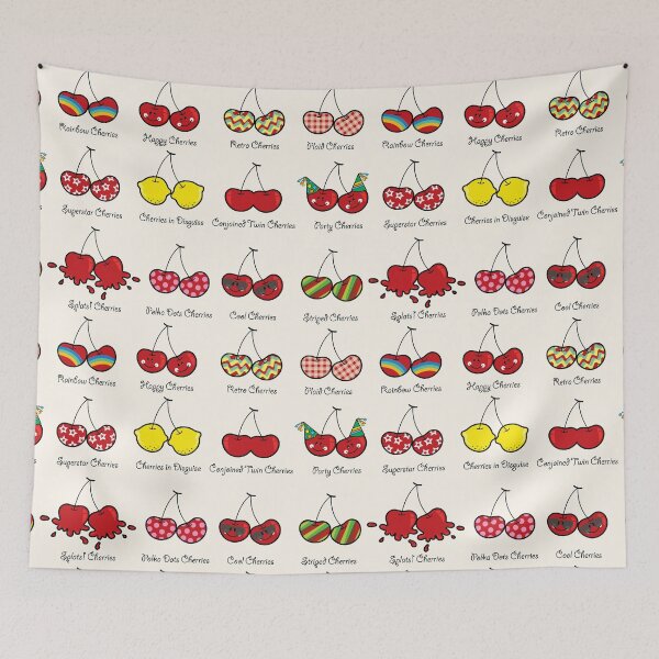 Item preview, Oh! My Cheeky Cherries Family © fatfatin designed and sold by fatfatin.