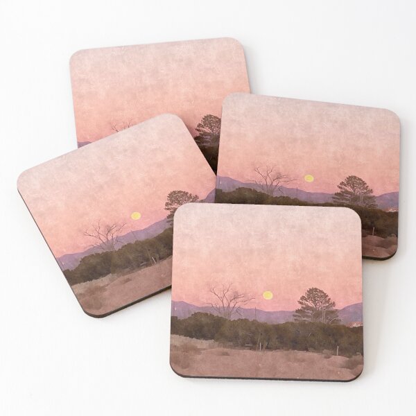 Item preview, Desert Moonrise at Sunset  designed and sold by Talia Felix.