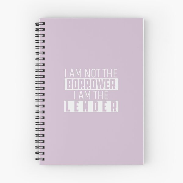 Item preview, I Am Not Borrower . I Am The Lender designed and sold by IAmTailorMade77.