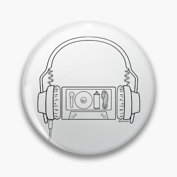 Item preview, H2U Icon: Old School Headphones, Mixed Tape designed and sold by Paul Rodriguez.