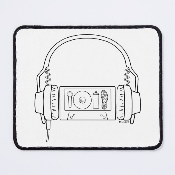 Item preview, H2U Icon: Old School Headphones, Mixed Tape designed and sold by Paul Rodriguez.