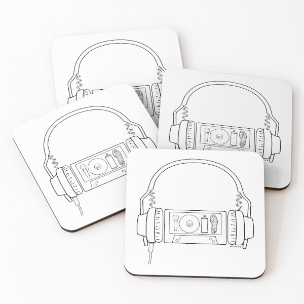 Item preview, H2U Icon: Old School Headphones, Mixed Tape designed and sold by Paul Rodriguez.