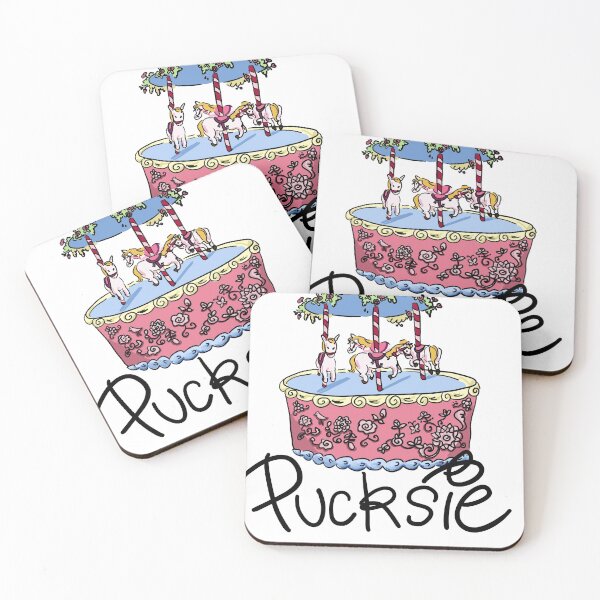 Item preview, Pucksie Carousel Cake designed and sold by paper-nautilus.