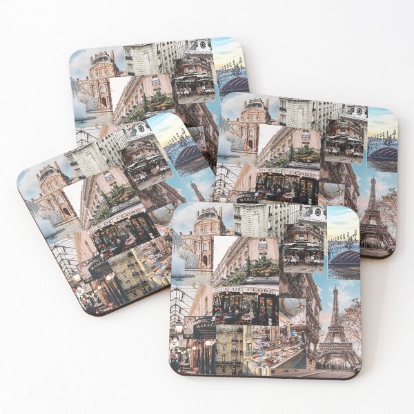 Item preview, Travelling the City of Paris (Collage) designed and sold by -Ruby-Grace-.
