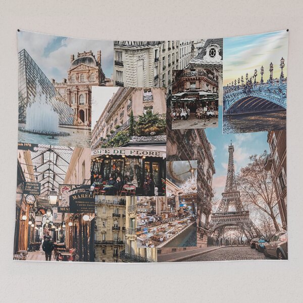 Item preview, Travelling the City of Paris (Collage) designed and sold by -Ruby-Grace-.